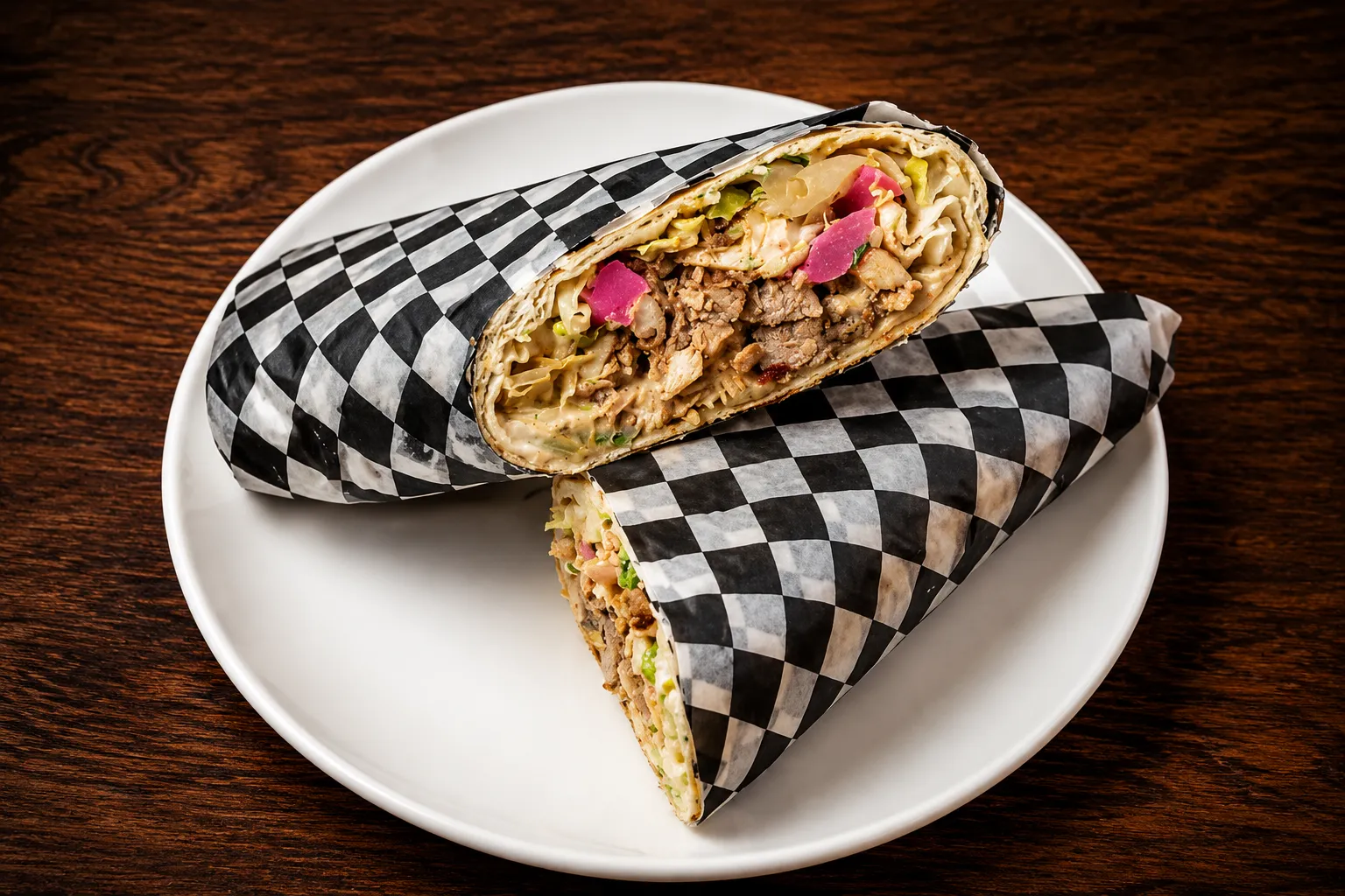 Lamb Shawarma at Kings Restaurant Winnipeg - seasoned lamb shawarma